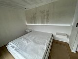 T&ecirc;te de lit + lit  &agrave; Walcourt - Mobilier contemporain sign&eacute; Cr&eacute;a-M